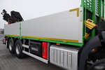 Mercedes AROCS 2636 / 6x4 / SKRZYNIOWY- 6, 5 M / + HDS HIAB 4x wysów: 13 m / STEROWANIE RADIOWE / ROTATOR / WIDŁY / EURO 6 zdjęcie 26