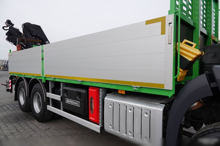 Mercedes AROCS 2636 / 6x4 / SKRZYNIOWY- 6, 5 M / + HDS HIAB 4x wysów: 13 m / EURO 6 / STEROWANIE RADIOWE /OPONY 100 %  zdjęcie 26