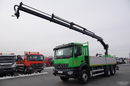 Mercedes AROCS 2636 / 6x4 / SKRZYNIOWY- 6, 5 M / + HDS HIAB 4x wysów: 13 m / EURO 6 / STEROWANIE RADIOWE /OPONY 100 %  zdjęcie 2