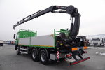 Mercedes AROCS 2636 / 6x4 / SKRZYNIOWY- 6, 5 M / + HDS HIAB 4x wysów: 13 m / STEROWANIE RADIOWE / ROTATOR / WIDŁY / EURO 6 zdjęcie 3