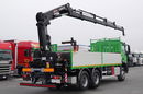 Mercedes AROCS 2636 / 6x4 / SKRZYNIOWY- 6, 5 M / + HDS HIAB 4x wysów: 13 m / EURO 6 / STEROWANIE RADIOWE /OPONY 100 %  zdjęcie 6