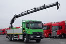 Mercedes AROCS 2636 / 6x4 / SKRZYNIOWY- 6, 5 M / + HDS HIAB 4x wysów: 13 m / EURO 6 / STEROWANIE RADIOWE /OPONY 100 %  zdjęcie 8