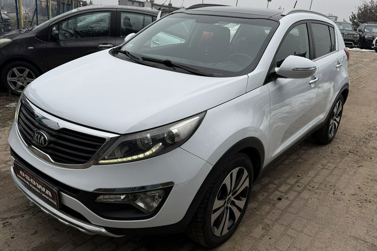 Kia Sportage 1.7 crdi navi 2 x panorama kamera ledy wersja sport zamiana 1.rok gwar zdjęcie 2