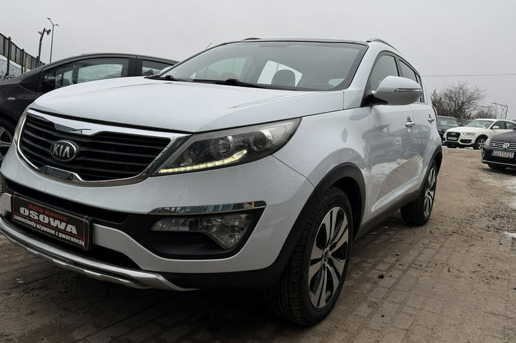 Kia Sportage 1.7 crdi navi 2 x panorama kamera ledy wersja sport zamiana 1.rok gwar zdjęcie 7