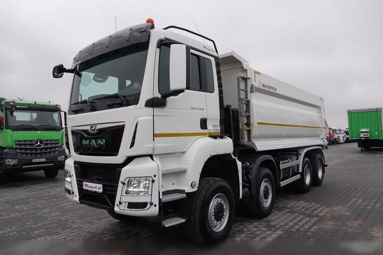 MAN TGS 41.460 / 8x8 / WYWROTKA TYLNOZSYP / UAL / KH-KIPPER / EURO 6 / 2019 ROK / PO KONTRAKCIE SERWISOWYM zdjęcie 10