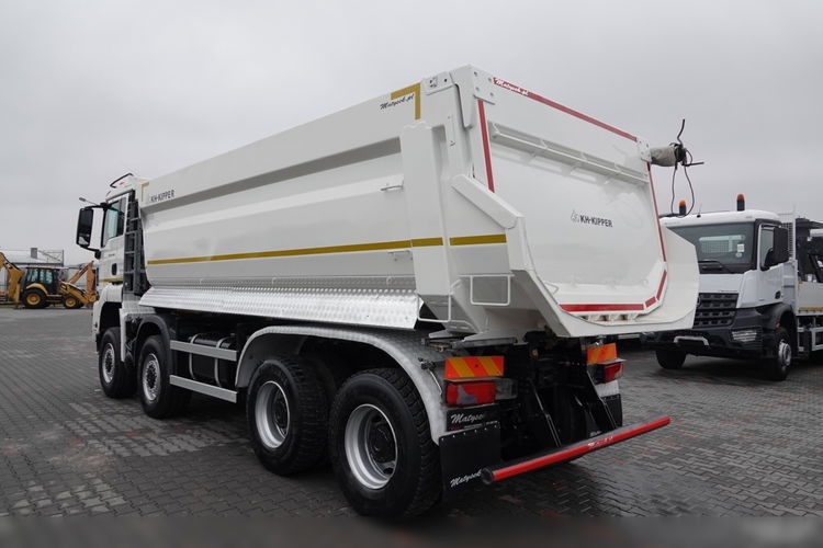 MAN TGS 41.460 / 8x8 / WYWROTKA TYLNOZSYP / UAL / KH-KIPPER / EURO 6 / 2019 ROK / PO KONTRAKCIE SERWISOWYM zdjęcie 11