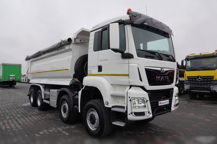 MAN TGS 41.460 / 8x8 / WYWROTKA TYLNOZSYP / UAL / KH-KIPPER / EURO 6 / 2019 ROK / PO KONTRAKCIE SERWISOWYM zdjęcie 15