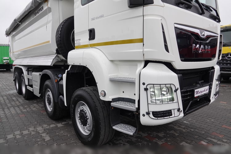 MAN TGS 41.460 / 8x8 / WYWROTKA TYLNOZSYP / UAL / KH-KIPPER / EURO 6 / 2019 ROK / PO KONTRAKCIE SERWISOWYM zdjęcie 17