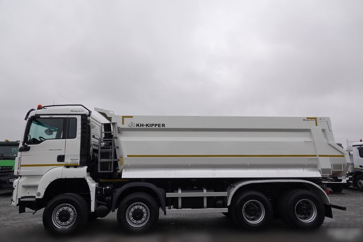MAN TGS 41.460 / 8x8 / WYWROTKA TYLNOZSYP / UAL / KH-KIPPER / EURO 6 / 2019 ROK / PO KONTRAKCIE SERWISOWYM zdjęcie 20