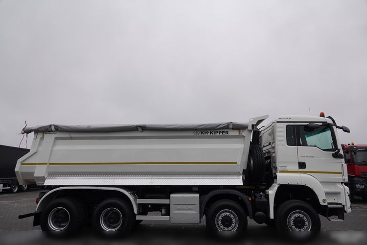 MAN TGS 41.460 / 8x8 / WYWROTKA TYLNOZSYP / UAL / KH-KIPPER / EURO 6 / 2019 ROK / PO KONTRAKCIE SERWISOWYM zdjęcie 24