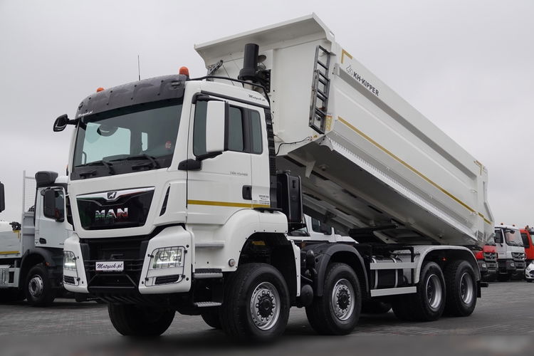 MAN TGS 41.460 / 8x8 / WYWROTKA TYLNOZSYP / UAL / KH-KIPPER / EURO 6 / 2019 ROK / PO KONTRAKCIE SERWISOWYM zdjęcie 2