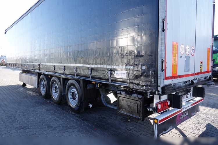 Schmitz -CARGOBULL / FIRANKA / STANDARD /  2 OSIE  PODNOSZONE / KOSZ NA PALETY / 2018 ROK / PLANDEKA ZBROJONA zdjęcie 11