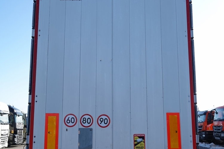 Schmitz -CARGOBULL / FIRANKA / STANDARD /  2 OSIE  PODNOSZONE / KOSZ NA PALETY / 2018 ROK / PLANDEKA ZBROJONA zdjęcie 12