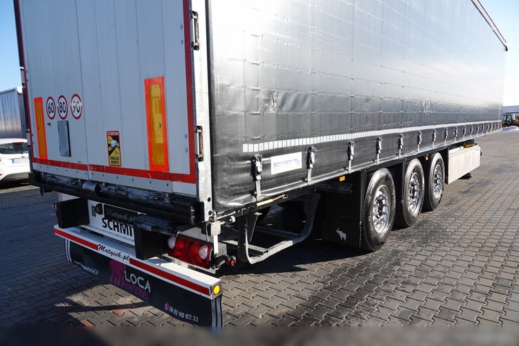 Schmitz -CARGOBULL / FIRANKA / STANDARD /  2 OSIE  PODNOSZONE / KOSZ NA PALETY / 2018 ROK / PLANDEKA ZBROJONA zdjęcie 13