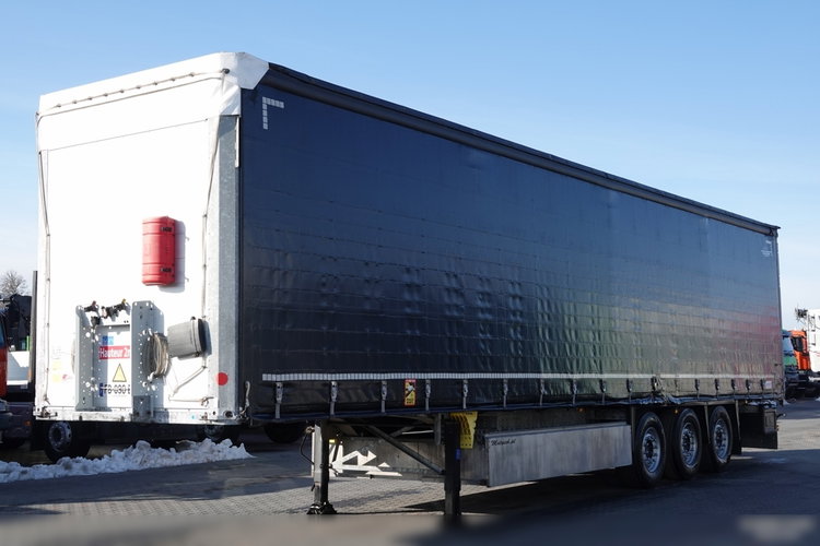 Schmitz -CARGOBULL / FIRANKA / STANDARD /  2 OSIE  PODNOSZONE / KOSZ NA PALETY / 2018 ROK / PLANDEKA ZBROJONA zdjęcie 1