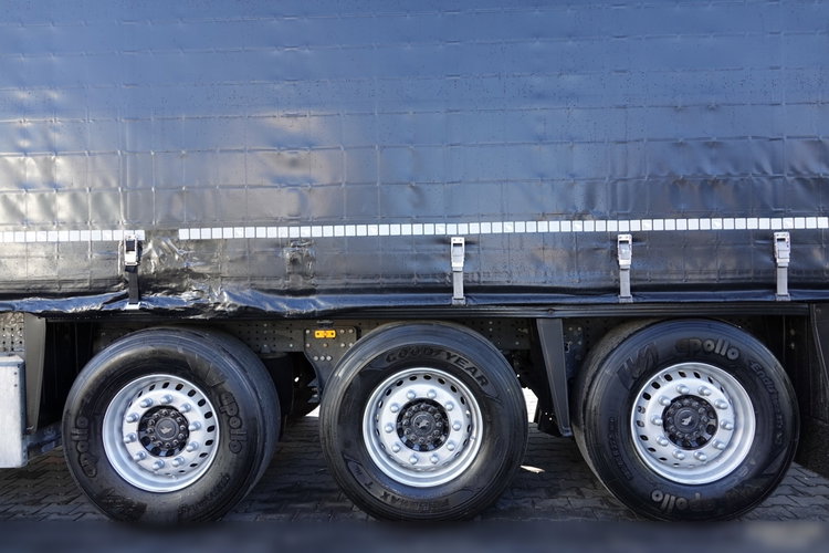 Schmitz -CARGOBULL / FIRANKA / STANDARD /  2 OSIE  PODNOSZONE / KOSZ NA PALETY / 2018 ROK / PLANDEKA ZBROJONA zdjęcie 24