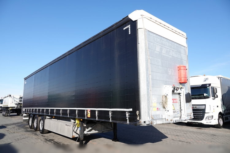 Schmitz -CARGOBULL / FIRANKA / STANDARD /  2 OSIE  PODNOSZONE / KOSZ NA PALETY / 2018 ROK / PLANDEKA ZBROJONA zdjęcie 7