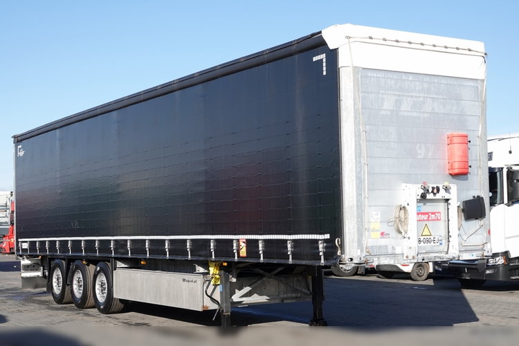 Schmitz -CARGOBULL / FIRANKA / STANDARD /  2 OSIE  PODNOSZONE / KOSZ NA PALETY / 2018 ROK / PLANDEKA ZBROJONA zdjęcie 8