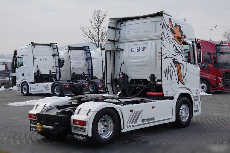Scania R 500 / RETARDER / CAŁA NA PODUSZKACH / HYDRAULIKA / PO KONTRAKCIE SERWISOWYM / zdjęcie 9