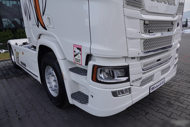 Scania R 500 / RETARDER / CAŁA NA PODUSZKACH / HYDRAULIKA / PO KONTRAKCIE SERWISOWYM / zdjęcie 11