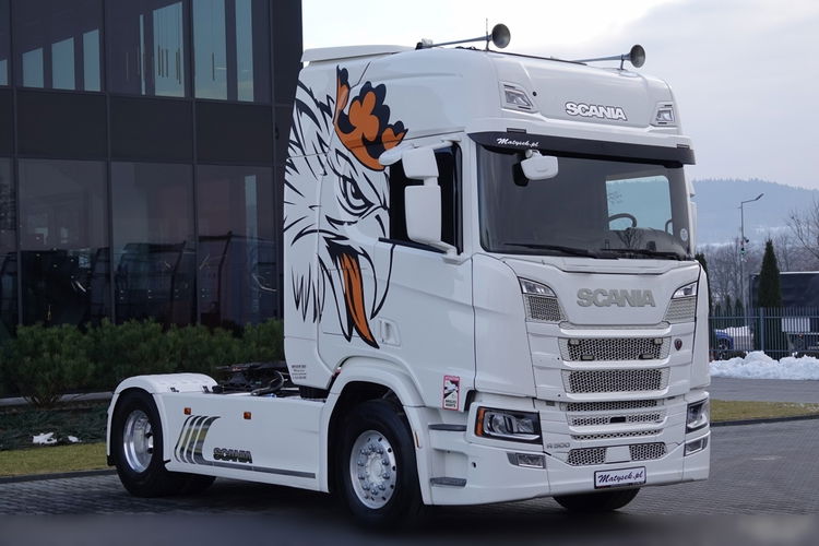 Scania R 500 / RETARDER / CAŁA NA PODUSZKACH / HYDRAULIKA / PO KONTRAKCIE SERWISOWYM / zdjęcie 2