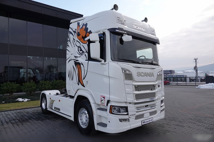 Scania R 500 / RETARDER / CAŁA NA PODUSZKACH / HYDRAULIKA / PO KONTRAKCIE SERWISOWYM / zdjęcie 3