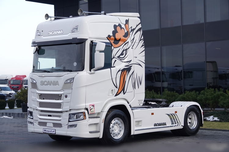 Scania R 500 / RETARDER / CAŁA NA PODUSZKACH / HYDRAULIKA / PO KONTRAKCIE SERWISOWYM / zdjęcie 4