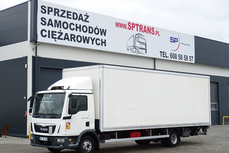 MAN TGL 12.220 Przebieg Udokumentowany TYLKO 181 TYS KM Kontener , Sprowadzony , ESP , ASR , Blokada Mostu , EURO 6 zdjęcie 1