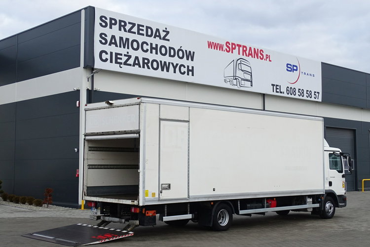 MAN TGL 12.220 Przebieg Udokumentowany TYLKO 181 TYS KM Kontener , Sprowadzony , ESP , ASR , Blokada Mostu , EURO 6 zdjęcie 3