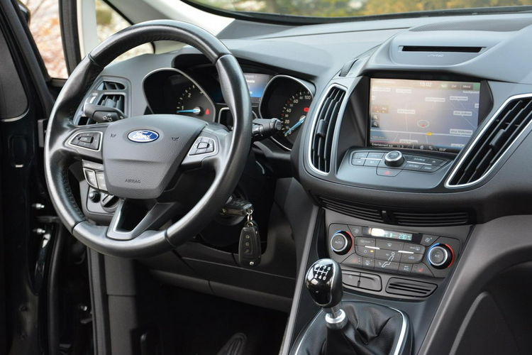 Ford C-Max 1, 5TDCI(120KM) Duża Navi Ledy Parktronic Klimatronic ASO do końca zdjęcie 19