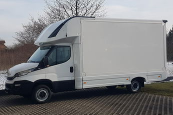 Iveco Daily KONTENER NISKOPODŁOGOWY 4.31x2.24x2.42 SKLEP FOODTRUCK KAMPER KLIMA