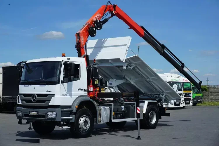 Mercedes AXOR / 1829 / E 5 / WYWROTKA + HDS / ROTATOR / HYDROBURTA / MANUAL zdjęcie 1