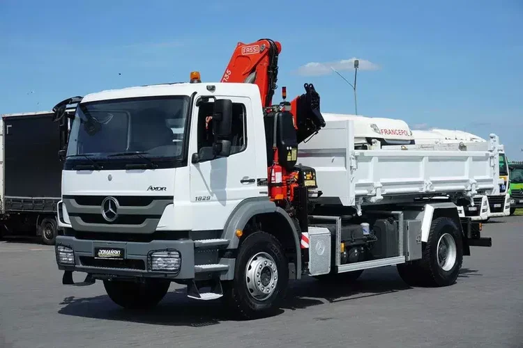 Mercedes AXOR / 1829 / E 5 / WYWROTKA + HDS / ROTATOR / HYDROBURTA / MANUAL zdjęcie 2