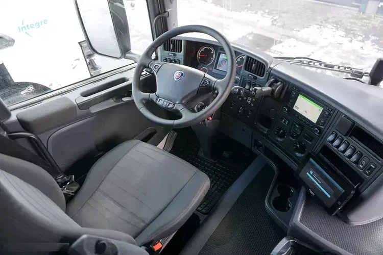 Scania G 410 / 6 X 2 / SKRZYNIOWY + HDS / PALFINGER PK 23002 / OŚ SKRĘTNA / CHWYTAK zdjęcie 13