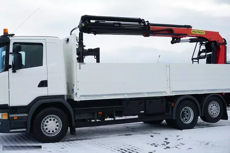 Scania G 410 / 6 X 2 / SKRZYNIOWY + HDS / PALFINGER PK 23002 / OŚ SKRĘTNA / CHWYTAK zdjęcie 15