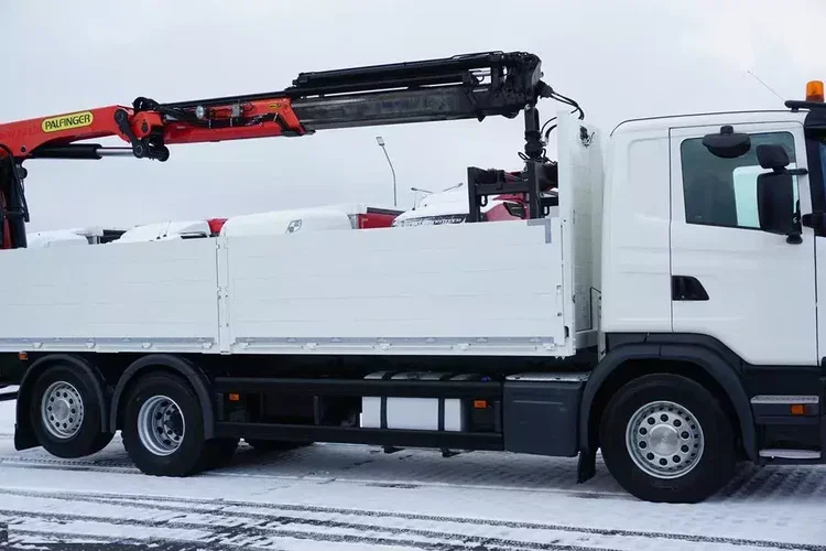 Scania G 410 / 6 X 2 / SKRZYNIOWY + HDS / PALFINGER PK 23002 / OŚ SKRĘTNA / CHWYTAK zdjęcie 16