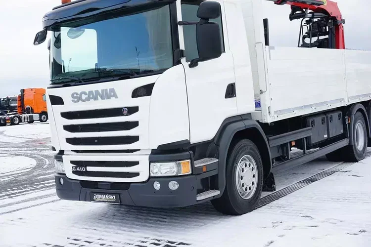 Scania G 410 / 6 X 2 / SKRZYNIOWY + HDS / PALFINGER PK 23002 / OŚ SKRĘTNA / CHWYTAK zdjęcie 20