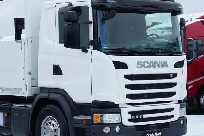 Scania G 410 / 6 X 2 / SKRZYNIOWY + HDS / PALFINGER PK 23002 / OŚ SKRĘTNA / CHWYTAK zdjęcie 22