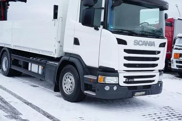 Scania G 410 / 6 X 2 / SKRZYNIOWY + HDS / PALFINGER PK 23002 / OŚ SKRĘTNA / CHWYTAK zdjęcie 24