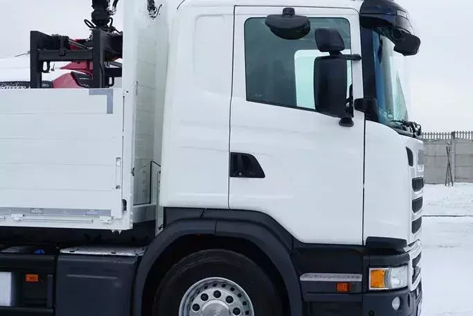 Scania G 410 / 6 X 2 / SKRZYNIOWY + HDS / PALFINGER PK 23002 / OŚ SKRĘTNA / CHWYTAK zdjęcie 27