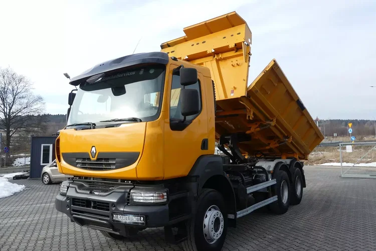 Renault KERAX 450DXI / 6x4 / WYWROTKA / HYDROBURTA / MANUAL / RETARDER / zdjęcie 1