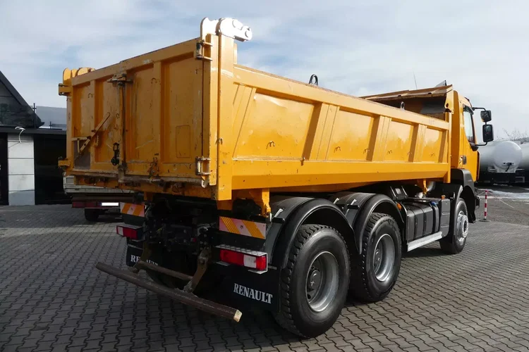 Renault KERAX 450DXI / 6x4 / WYWROTKA / HYDROBURTA / MANUAL / RETARDER / zdjęcie 10