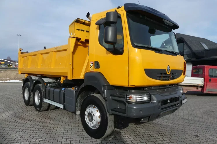 Renault KERAX 450DXI / 6x4 / WYWROTKA / HYDROBURTA / MANUAL / RETARDER / zdjęcie 14