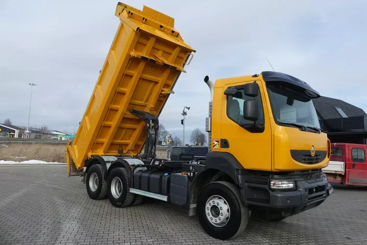 Renault KERAX 450DXI / 6x4 / WYWROTKA / HYDROBURTA / MANUAL / RETARDER / zdjęcie 4