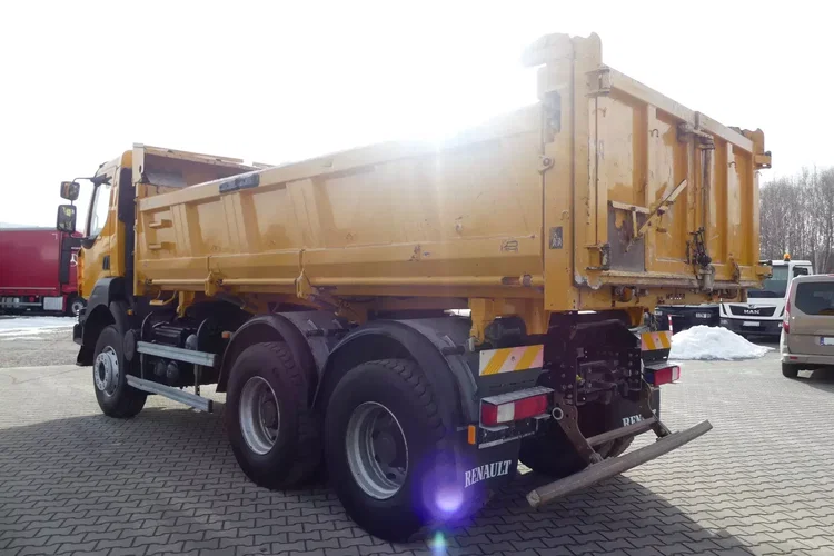 Renault KERAX 450DXI / 6x4 / WYWROTKA / HYDROBURTA / MANUAL / RETARDER / zdjęcie 8