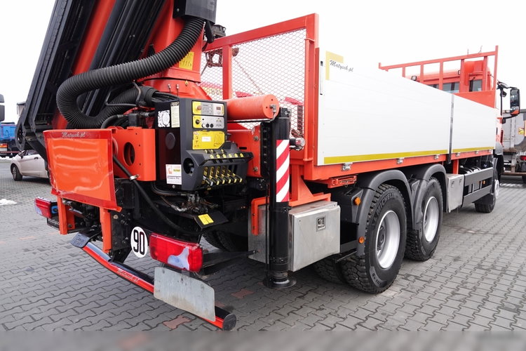 MAN TGS 33.400 / 6x4 / SKRZYNIOWY - 6, 5M / HDS PALFINGER 22002 4xwysów 13 M / STEROWANIE RADIOWE / ROTATOR zdjęcie 15