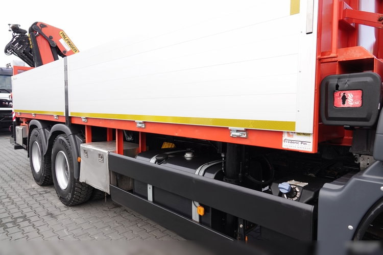 MAN TGS 33.400 / 6x4 / SKRZYNIOWY - 6, 5M / HDS PALFINGER 22002 4xwysów 13 M / STEROWANIE RADIOWE / ROTATOR zdjęcie 17