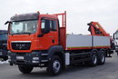 MAN TGS 33.400 / 6x4 / SKRZYNIOWY - 6, 5M / HDS PALFINGER 22002 4xwysów 13 M / STEROWANIE RADIOWE / ROTATOR zdjęcie 1