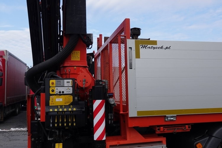 MAN TGS 33.400 / 6x4 / SKRZYNIOWY - 6, 5M / HDS PALFINGER 22002 4xwysów 13 M / STEROWANIE RADIOWE / ROTATOR zdjęcie 22