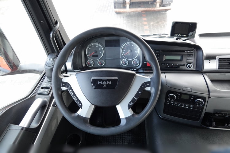 MAN TGS 33.400 / 6x4 / SKRZYNIOWY - 6, 5M / HDS PALFINGER 22002 4xwysów 13 M / STEROWANIE RADIOWE / ROTATOR zdjęcie 35